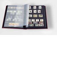 COMFORT S64 Einsteckbuch DIN A4, 64 schwarze Seiten, wattierter Einband, schwarz