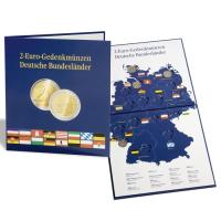 Mnzalbum PRESSO, Euro-Collection fr 2-Euro-Mnzen fr dieSerie Deutsche Bundeslnder
