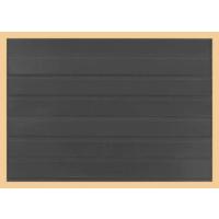 KOBRA-Einsteckkarte im DIN A5-Format aus schwarzem Kunststoff mit 6 Streifen