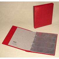 KOBRA-Telefonkarten-Album mit 10 glasklarenTelefonkartenbltter -schwarz
