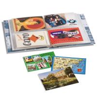 Postkarten-Album fr bis zu 200 Postkarten mit 50 Hllen fr je 4 Postkarten