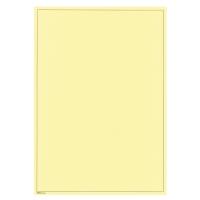 Blankobltter, gelber Karton ohne Lochung, 10er-Packung DIN A4