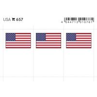 Flaggensticker, USA 6er-Packung 