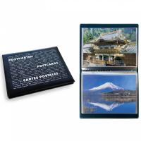Taschenalbum ROUTE Postcards für 40 Postkarten, blau