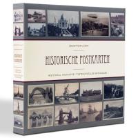 Album für 600 historische Postkarten, mit 50 eingebundenen Klarsichthüllen