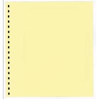 Blankobltter, gelber Karton unbedruckt, 10er-Packung 272 x 296 mm