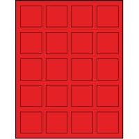 d-Box STANDARD, 20 quadratische Vertiefungen bis  47 x 47 mm