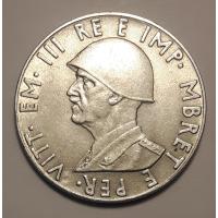 Albanien - 2 Lek 1939 R, ss/vz