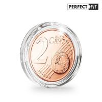 Mnzkapseln ULTRA Perfect Fit fr 2 Euro-Cent (18,75 mm), 10er-Pack