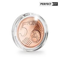 Mnzkapseln ULTRA Perfect Fit fr 5 Euro-Cent (21,25 mm), 10er-Pack