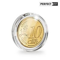 Mnzkapseln ULTRA Perfect Fit fr 10 Euro-Cent (19,75 mm), 10er-Pack