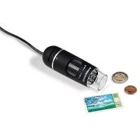 Hochwertiges USB Digital-Mikroskop DM6, 10- bis 300-fache Vergrößerung, Beleuchtung mit 8 weißen LEDs