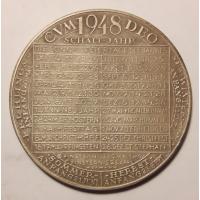Kalendermedaille 1948 Bronze versilbert, Venus