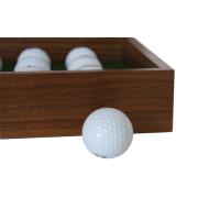 Luxus Echtholz-Golfball-Vitrine