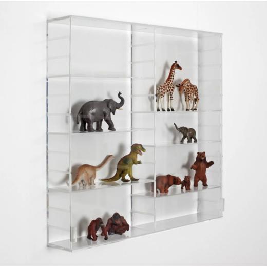 SAFE 5211 Prsentations-Vitrine B aus Acrylglas - L 60 x B 60 x T 11 cm