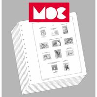 MOC SF-Vordruckbltter Neukaledonien IV 2000-2009