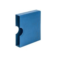 Kassette mit Griffmulde fr karat-Ringbinder, Farbe: blau