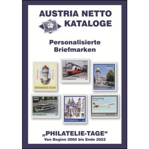 Philatelie-Tage Austria Netto Katalog (ANK), von Beginn 2005 bis Ende 2022