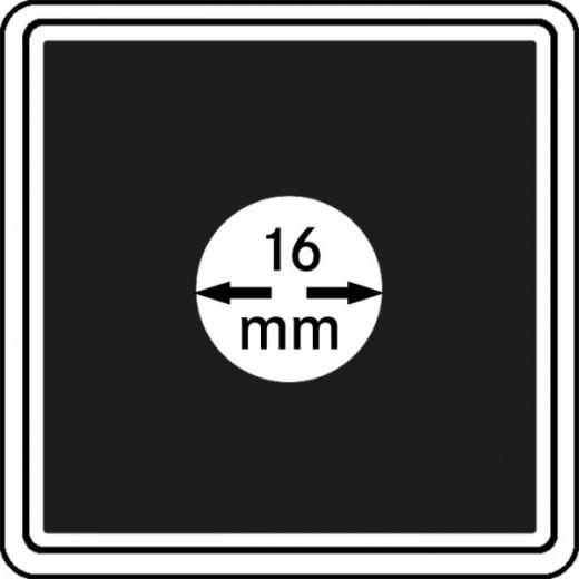 Mnzkapseln CARRE 16 mm, 4er-Packung 
