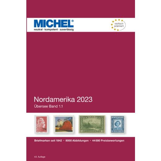 MICHEL bersee-Katalog Nordamerika 2023 ( 1.1)