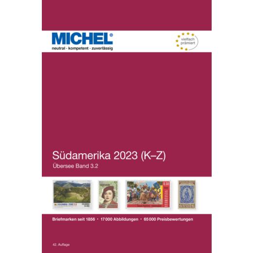 MICHEL bersee-Katalog Sdamerika 2023 ( 3.2)  Band 2 KZ