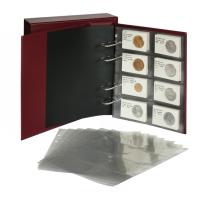 Multi Collect-Bltter mit 8 Taschen 93x56mm, glasklar, 10er-Pack