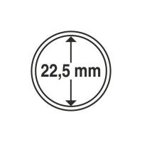 Mnzkapseln, Innendurchmesser 22,5 mm - 100er-Pack