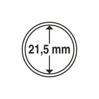 Münzkapseln, Innendurchmesser 21,5 mm - 100er-Pack