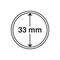 Mnzkapseln ULTRA, Innendurchmesser 33 mm, 10er-Pack