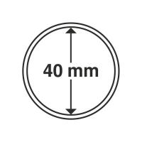 Münzkapseln, Innendurchmesser 40 mm