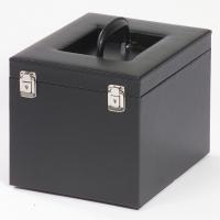 CARGO MB 10 DELUXE Mnzkoffer schwarz, aus Kunstleder fr 10 Mnzboxen