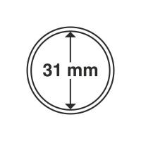 Mnzkapseln, Innendurchmesser 31 mm