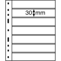 Kunststoffhllen OPTIMA 7 S, 7er Einteilung, schwarz