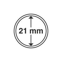 Mnzkapseln, Innendurchmesser 21 mm