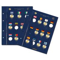 Mnzbltter VISTA, fr 2-Euro-Gedenkmnzen 30 Jahre EU-Flagge