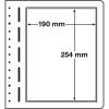 LEUCHTTURM LB 1 Blankobltter, 1er Einteilung, 190x254 mm, Packung mit 10 Bltter