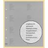 KOBRA-Zwischenblatt aus grauem Karton mit Aufdruck fr Inhaltsangabe