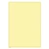 Blankobltter, gelber Karton ohne Lochung, 10er-Packung DIN A4