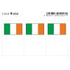Flaggensticker, Irland 6er-Packung 
