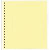 Blankobltter, gelber Karton unbedruckt, 10er-Packung 272 x 296 mm