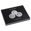 Münzkassette für 10 Queen’s Beast Silbermünzen (2 Unzen) in Kapseln, schwarz