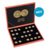 Münzkassette für 30 Vreneli Goldmünzen in Kapseln