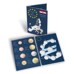 Münzkarte für einen Euro-Kursmünzensatz Kroatien