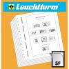 LEUCHTTURM SF-Vordruckblätter DDR Zusammendrucke 1985-1990