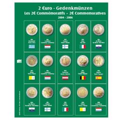 Premium Mnzblatt 2 Euro der Jahre 2004-2006 Blatt 1