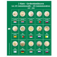 Premium Mnzblatt 2 Euro der Jahre 2007-2008 Blatt 3