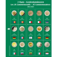 Premium Mnzblatt 2 Euro der Jahre 2022-2023 Blatt 33