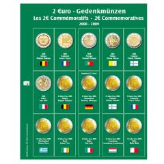 Premium Mnzblatt 2 Euro der Jahre 2008-2009 Blatt 4