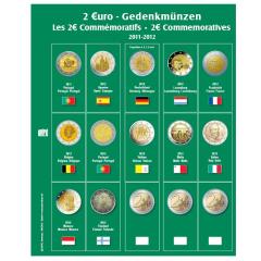 Premium Mnzblatt 2 Euro der Jahre 2011 -2012 Blatt 9