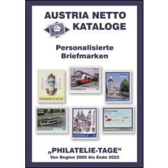 Philatelie-Tage Austria Netto Katalog (ANK), von Beginn 2005 bis Ende 2022